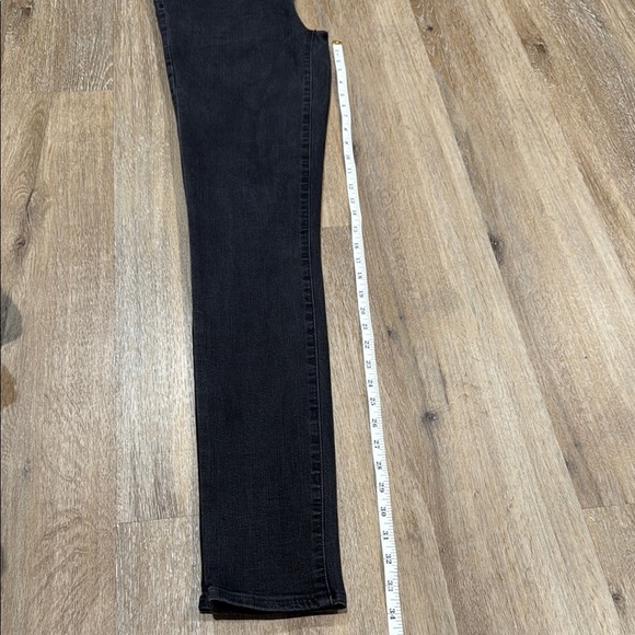 Madewell Size 28TL Black Skinny Jeans Sleek Tapered Fit - Picture 7 of 11
